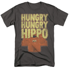 Hungry Hungry Hippos Hungry Hungry Hippo Men's 18/1 Cotton Short-Sleeve T-Shirt