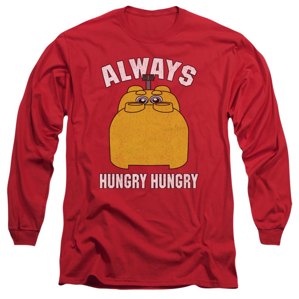 Hungry Hungry Hippos Hungry Men's 18/1 Cotton Long-Sleeve T-Shirt