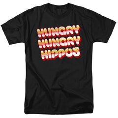 Hungry Hungry Hippos Hungry Vintage Logo Men's 18/1 Cotton Short-Sleeve T-Shirt