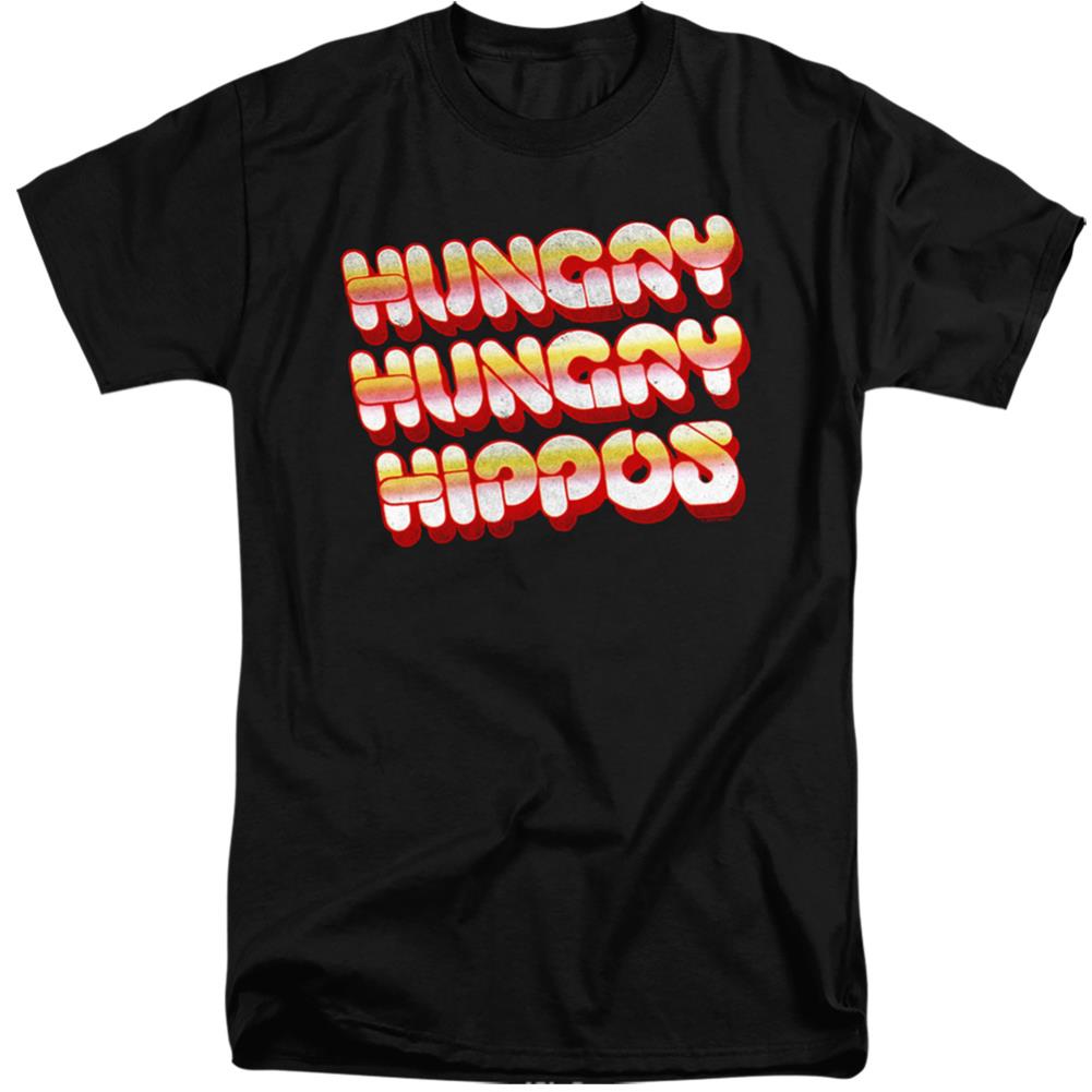 Hungry Hungry Hippos Hungry Vintage Logo Men's 18/1 Tall Cotton Short-Sleeve T-Shirt