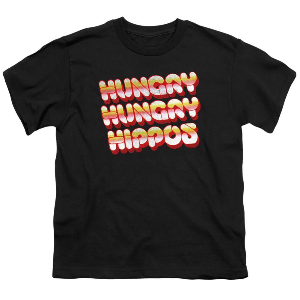 Hungry Hungry Hippos Hungry Vintage Logo Youth 18/1 100% Cotton Short-Sleeve T-Shirt