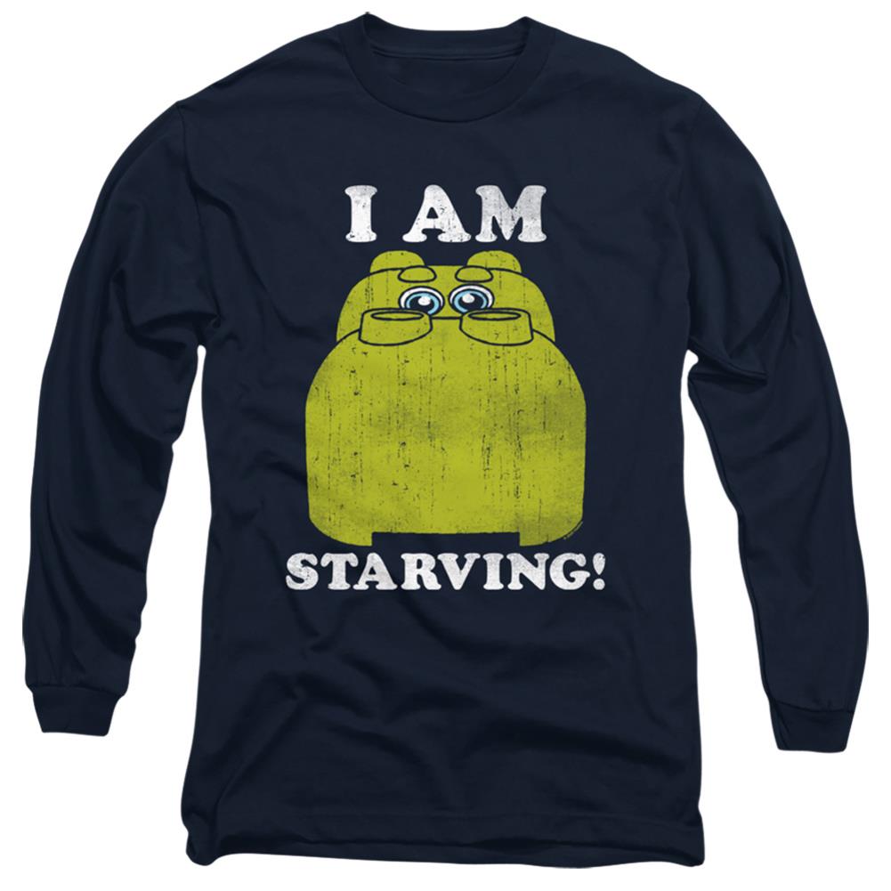 Hungry Hungry Hippos I'm Starving Men's 18/1 Cotton Long-Sleeve T-Shirt