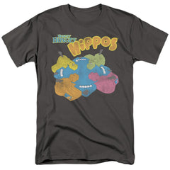 Hungry Hungry Hippos Ready To Play Men's 18/1 Cotton Short-Sleeve T-Shirt