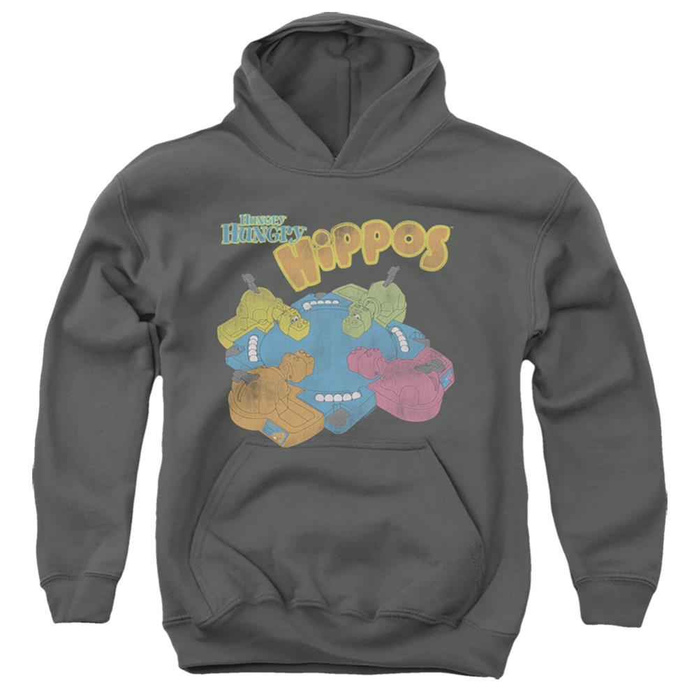Hungry Hungry Hippos Ready To Play Youth Cotton Poly Pull-Over Hoodie