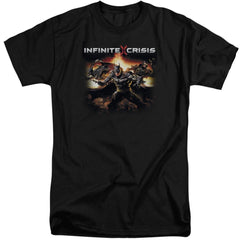 Infinite Crisis Batmen Men's 18/1 Tall Cotton Short-Sleeve T-Shirt
