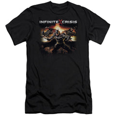 Infinite Crisis Batmen Men's Ultra-Soft 30/1 Cotton Slim Short-Sleeve T-Shirt