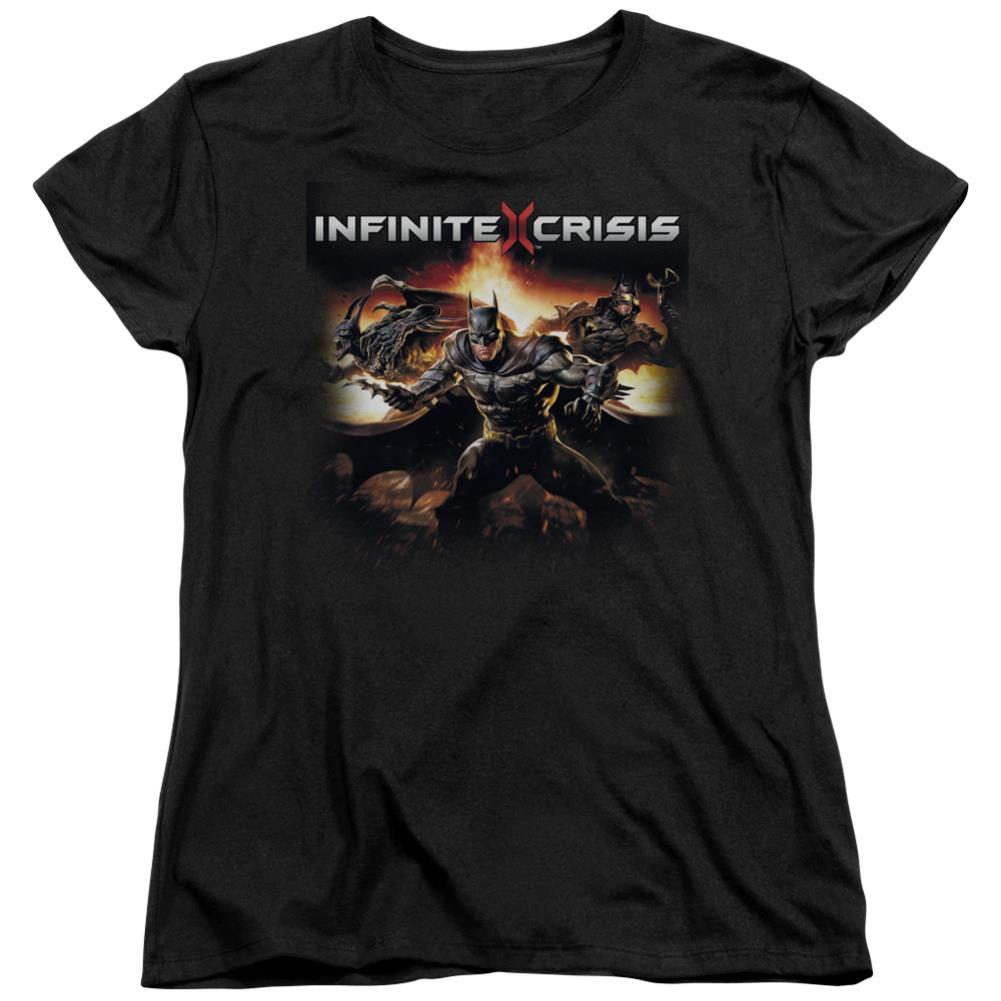Infinite Crisis Batmen Women's 18/1 Cotton Short-Sleeve T-Shirt