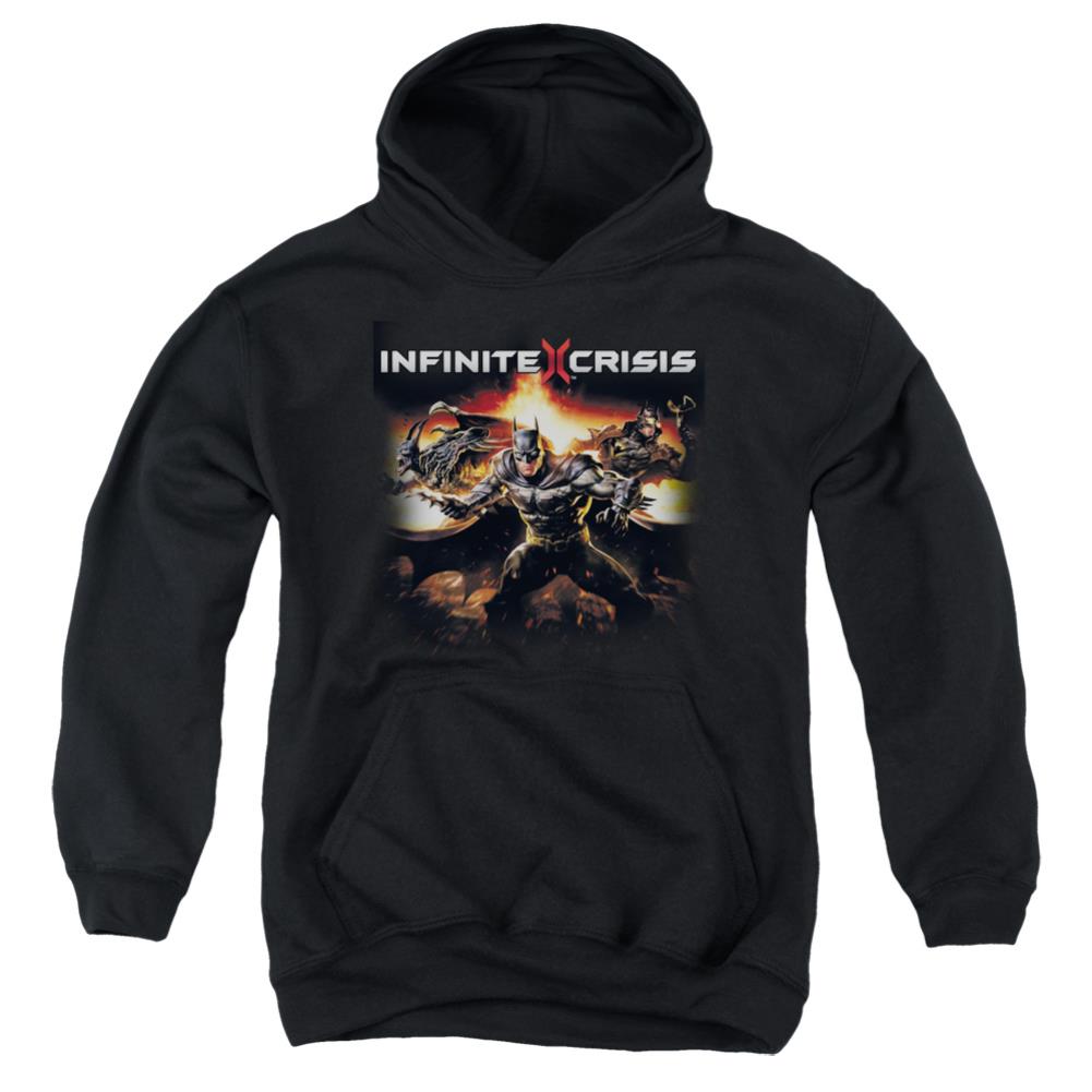 Infinite Crisis Batmen Youth Cotton Poly Pull-Over Hoodie