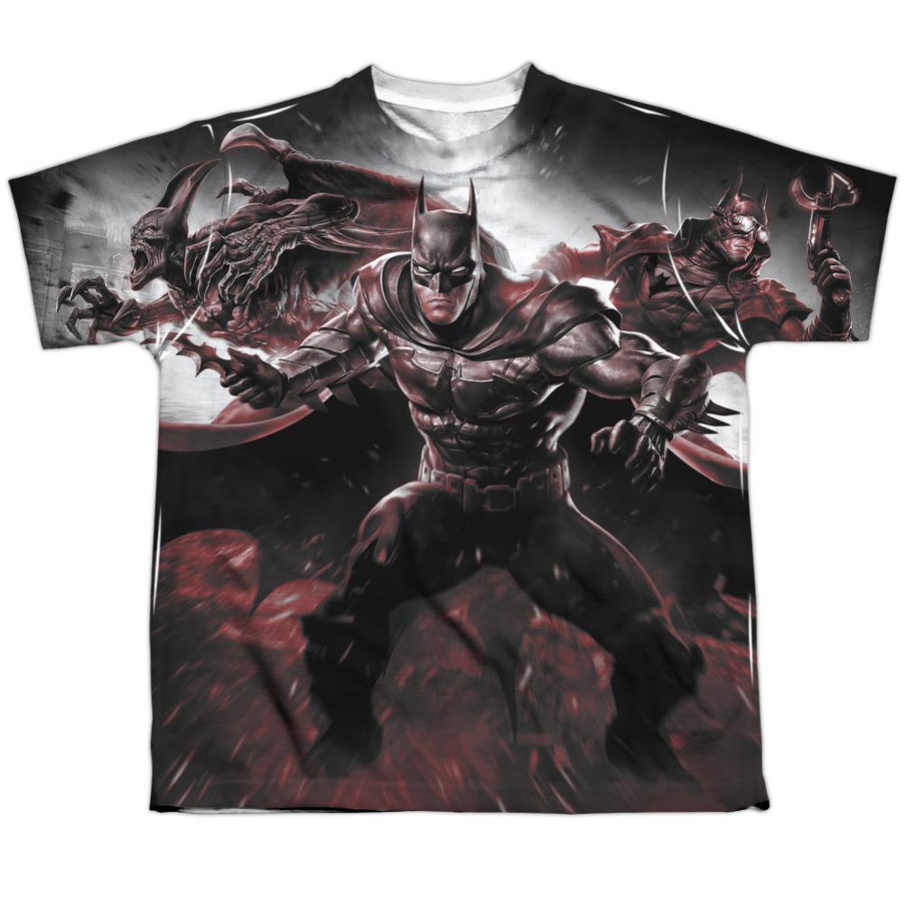 Infinite Crisis IC Batman Youth Regular Fit Poly Short-Sleeve T-Shirt