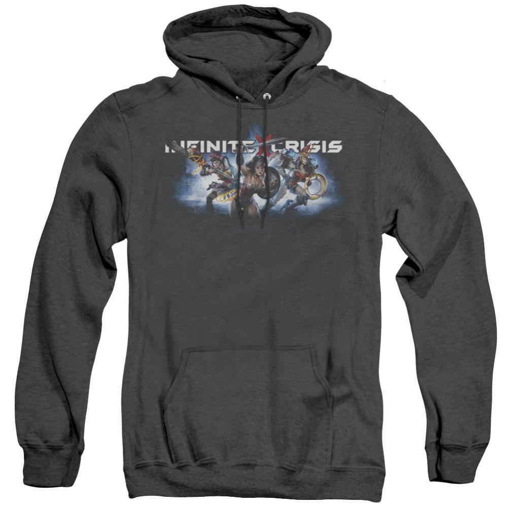 Infinite Crisis IC Blue Men's Pull-Over Hoodie