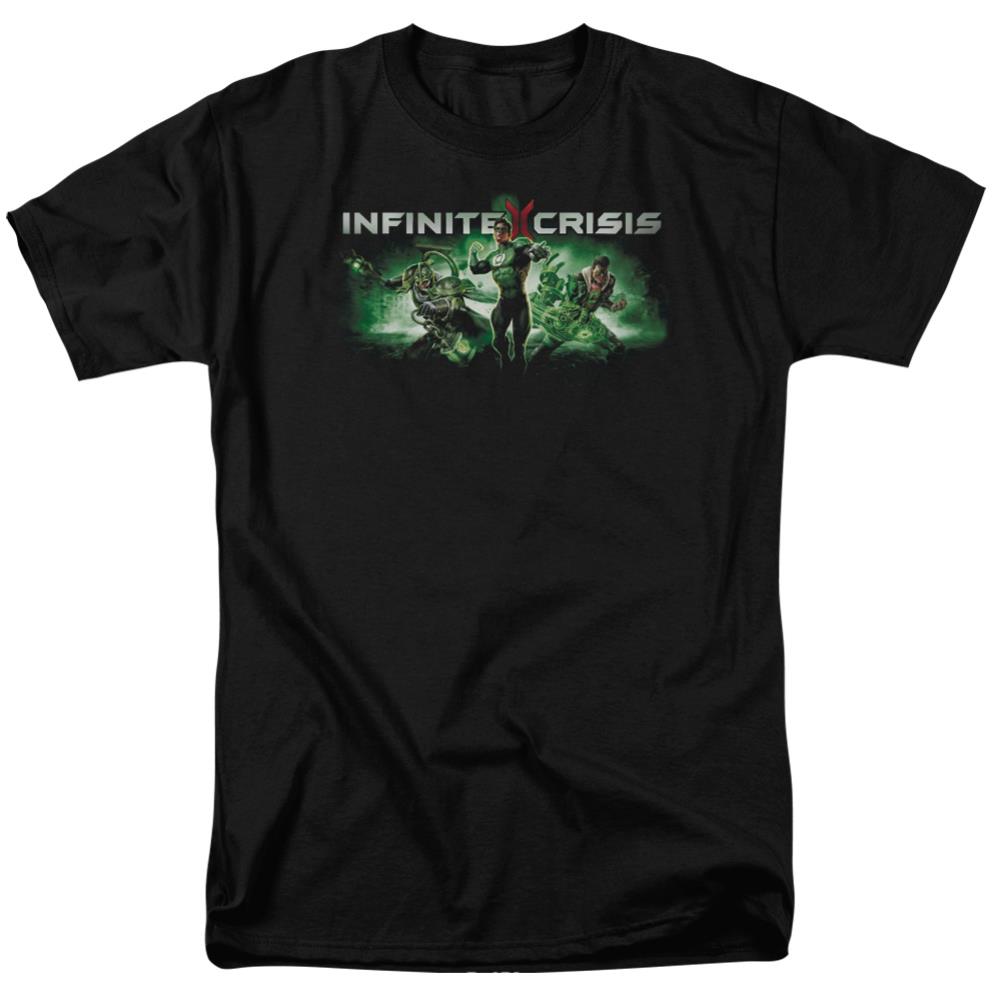 Infinite Crisis IC Green Men's 18/1 Cotton Short-Sleeve T-Shirt