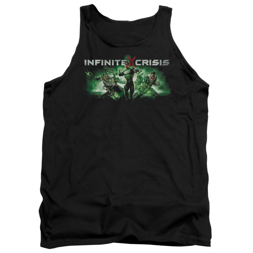 Infinite Crisis IC Green Men's 18/1 Cotton Tank Top