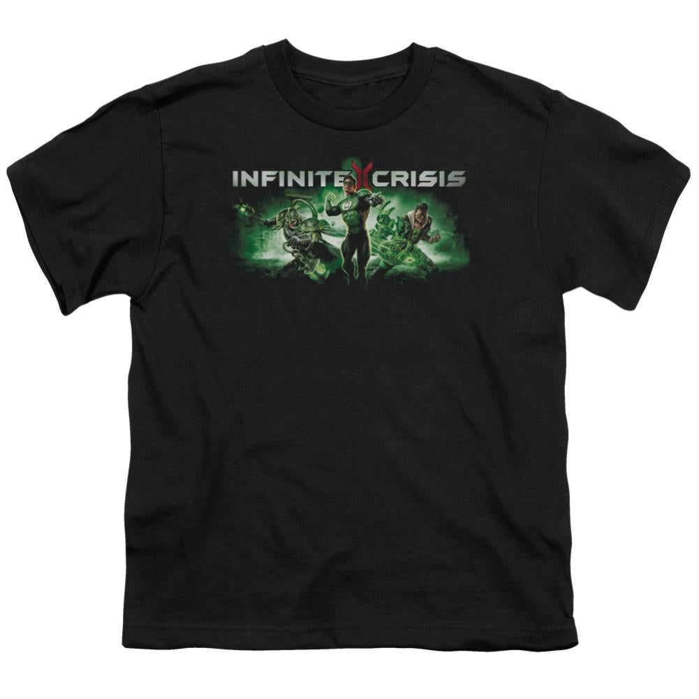 Infinite Crisis IC Green Youth 18/1 100% Cotton Short-Sleeve T-Shirt