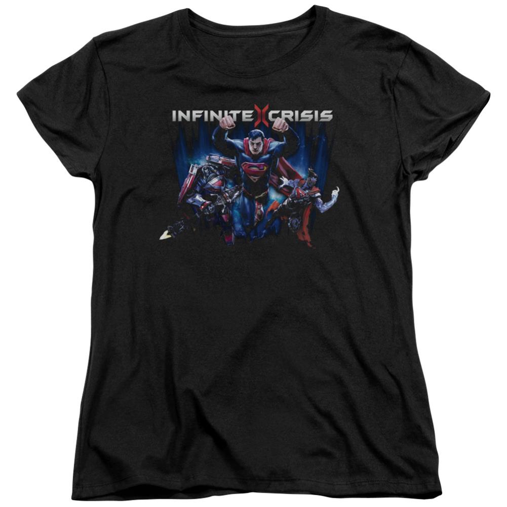 Infinite Crisis IC Super Women's 18/1 Cotton Short-Sleeve T-Shirt