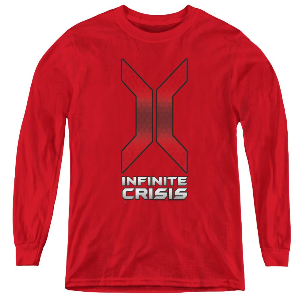 Infinite Crisis Title Youth Long-Sleeve T-Shirt