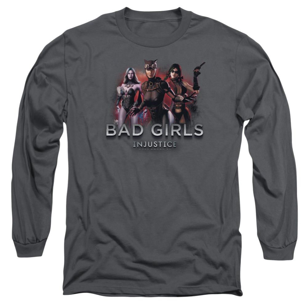 Injustice Gods Among Us Bad Girls Men's 18/1 Cotton Long-Sleeve T-Shirt