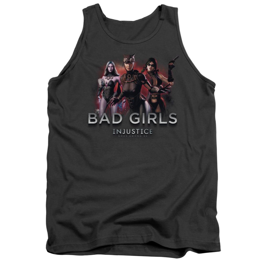 Injustice Gods Among Us Bad Girls Men's 18/1 Cotton Tank Top