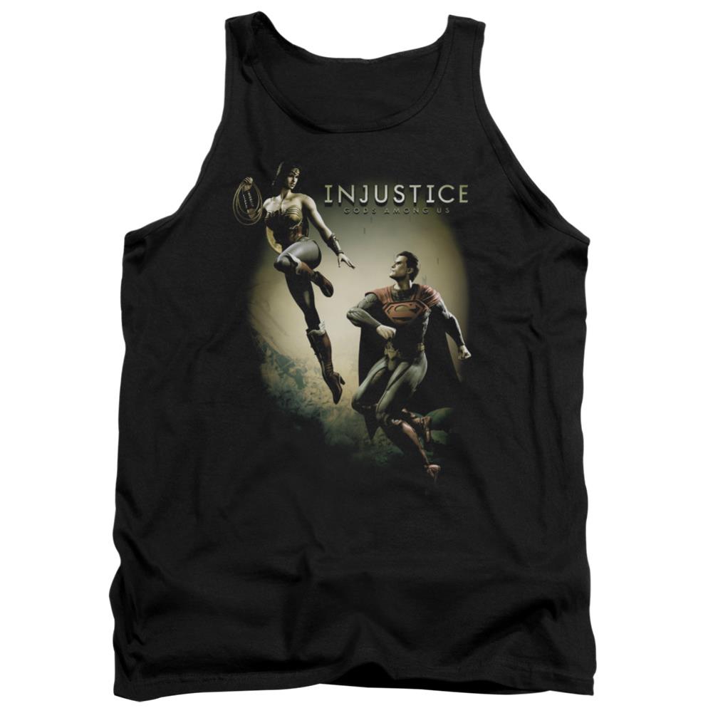 Injustice Gods Among Us Battle Of The Gods Men's 18/1 Cotton Tank Top