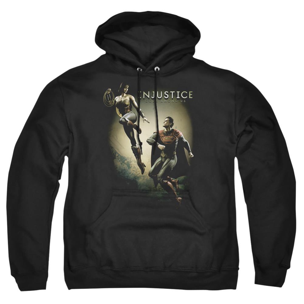 Injustice Gods Among Us Battle Of The Gods Men's Pull-Over 75 25 Poly Hoodie