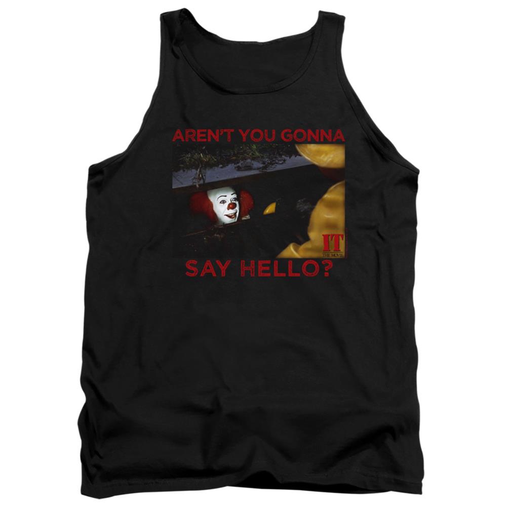 It (1990) Hello Men's 18/1 Cotton Tank Top