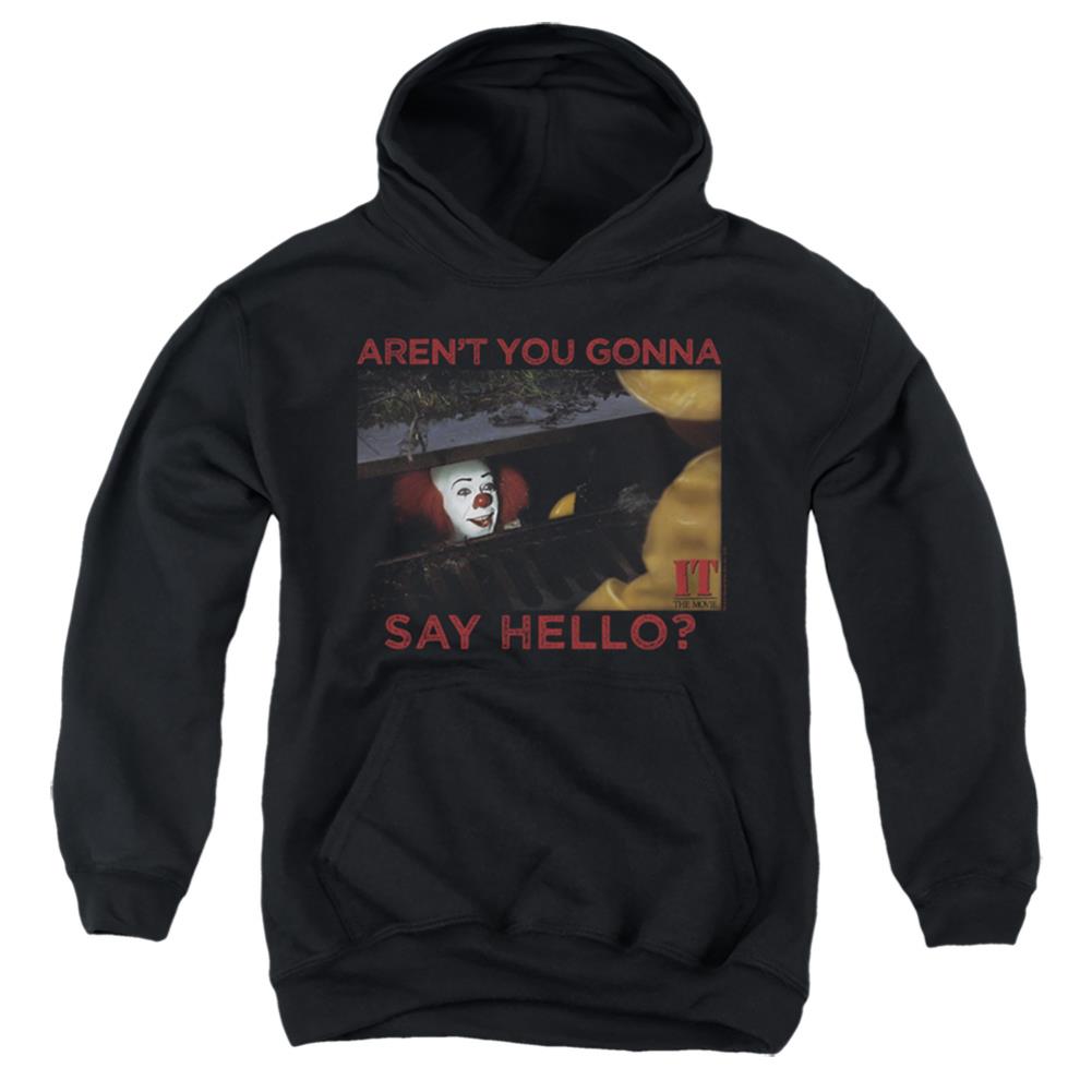 It (1990) Hello Youth Cotton Poly Pull-Over Hoodie