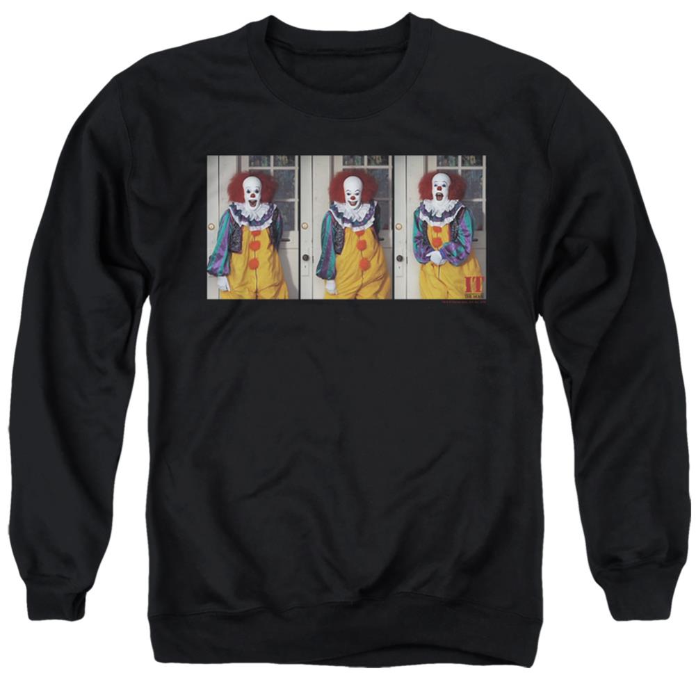 It (1990) Joke Men's Crewneck 50 50 Poly Long-Sleeve T-Shirt