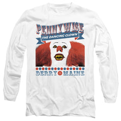 It (1990) The Dancing Clown Men's 18/1 Cotton Long-Sleeve T-Shirt