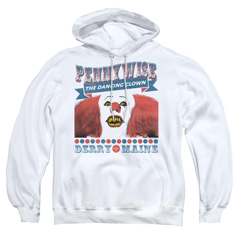 It (1990) The Dancing Clown Men's Pull-Over 75 25 Poly Hoodie