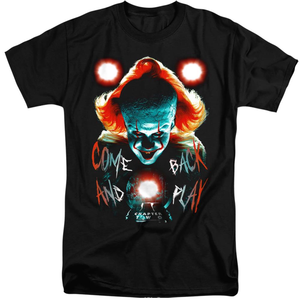 It (2017) Dead Lights Men's 18/1 Tall Cotton Short-Sleeve T-Shirt