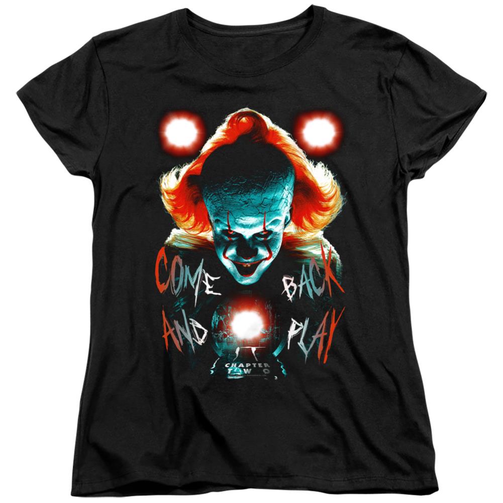 It (2017) Dead Lights Women's 18/1 Cotton Short-Sleeve T-Shirt