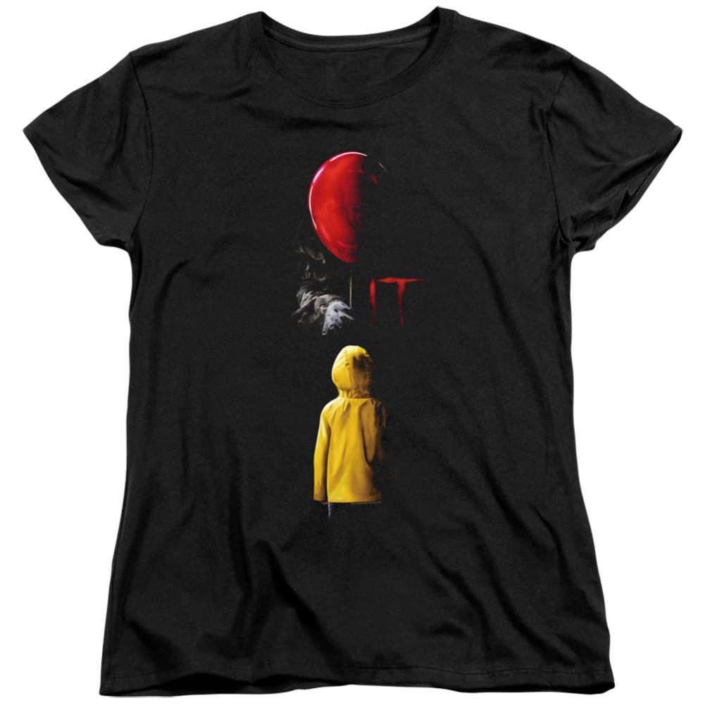 It (2017) Red Balloon Women's 18/1 Cotton Short-Sleeve T-Shirt