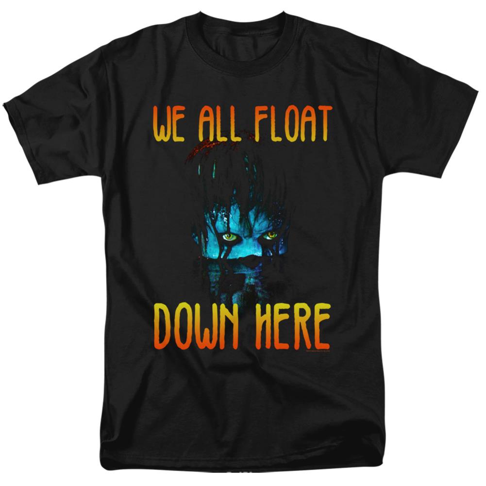 It (2017) We All Float Down Here Men's 18/1 Cotton Short-Sleeve T-Shirt