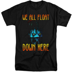 It (2017) We All Float Down Here Men's 18/1 Tall Cotton Short-Sleeve T-Shirt