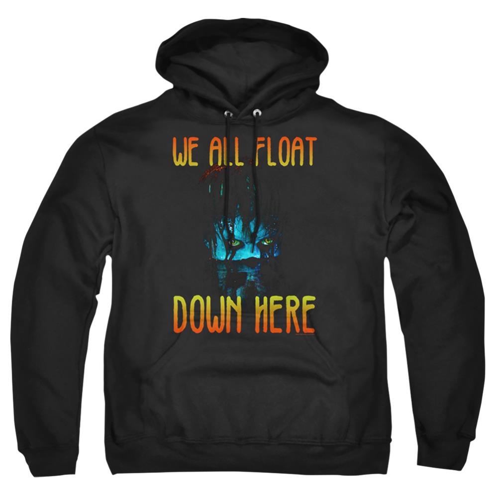 It (2017) We All Float Down Here Men's Pull-Over 75 25 Poly Hoodie