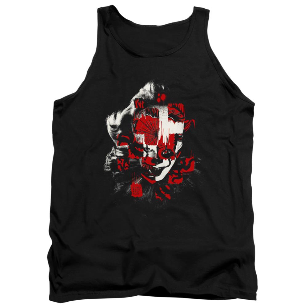 It (2019) Come Back Men's 18/1 Cotton Tank Top