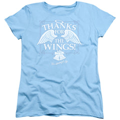 It's A Wonderful Life Dear George Women's 18/1 Cotton Short-Sleeve T-Shirt