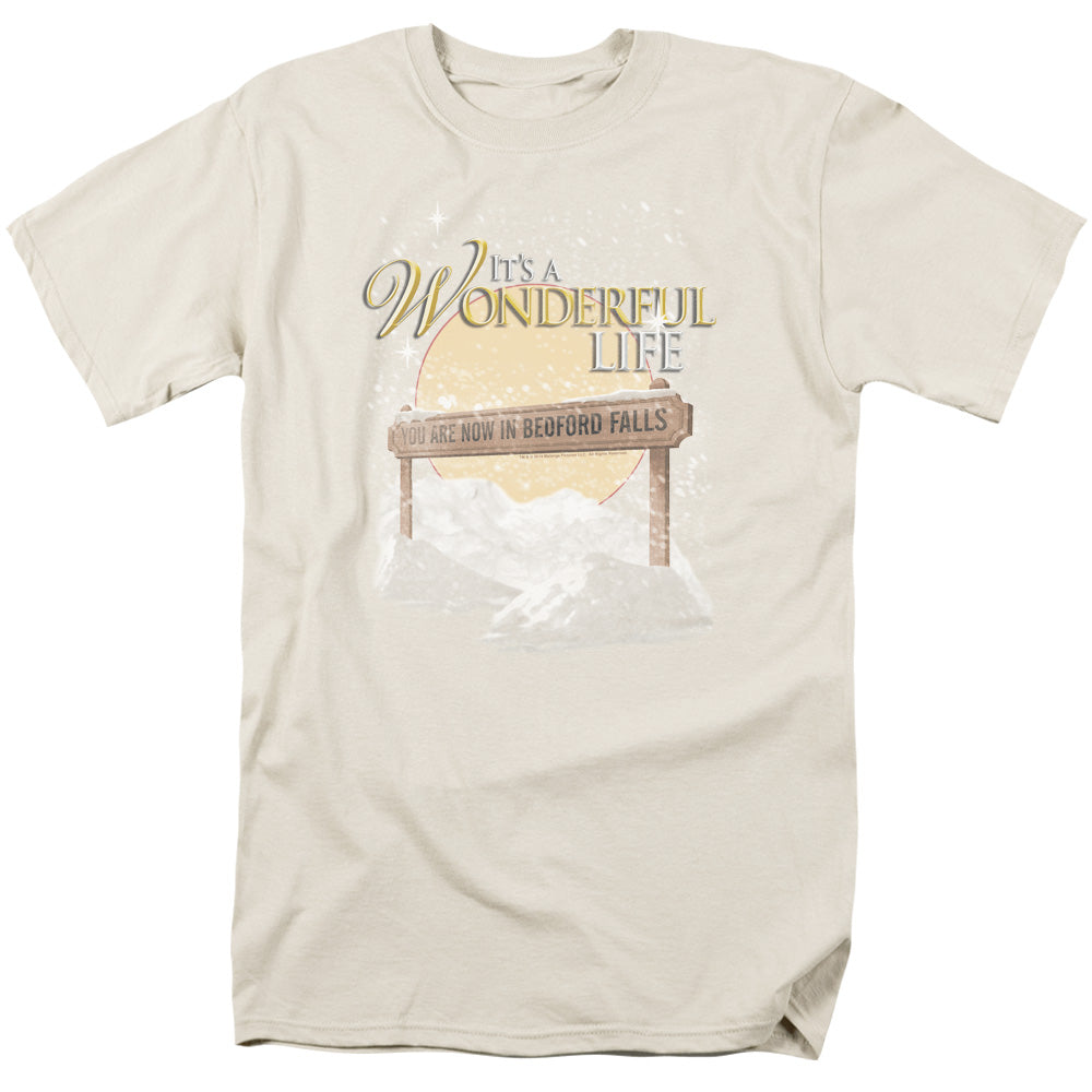 It's A Wonderful Life Wonderful Story Men's 18/1 Cotton Short-Sleeve T-Shirt