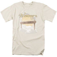 It's A Wonderful Life Wonderful Story Men's 18/1 Cotton Short-Sleeve T-Shirt
