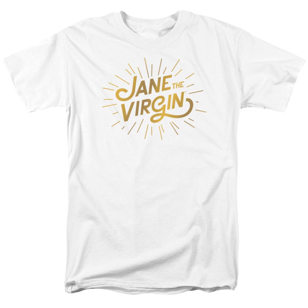 Jane The Virgin Golden Logo Men's 18/1 Cotton Short-Sleeve T-Shirt