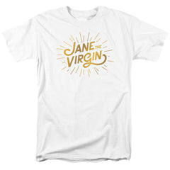 Jane The Virgin Golden Logo Men's 18/1 Cotton Short-Sleeve T-Shirt