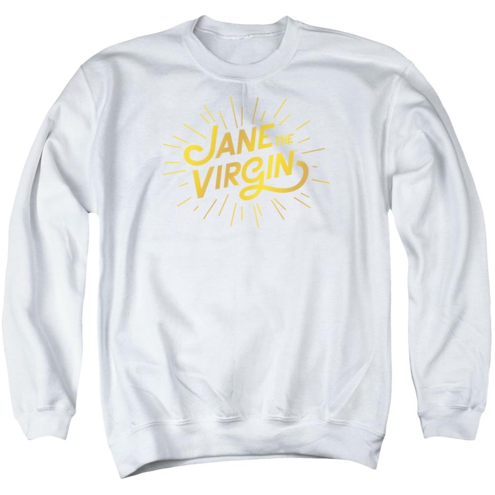 Jane The Virgin Golden Logo Men's Crewneck 50 50 Poly Long-Sleeve T-Shirt