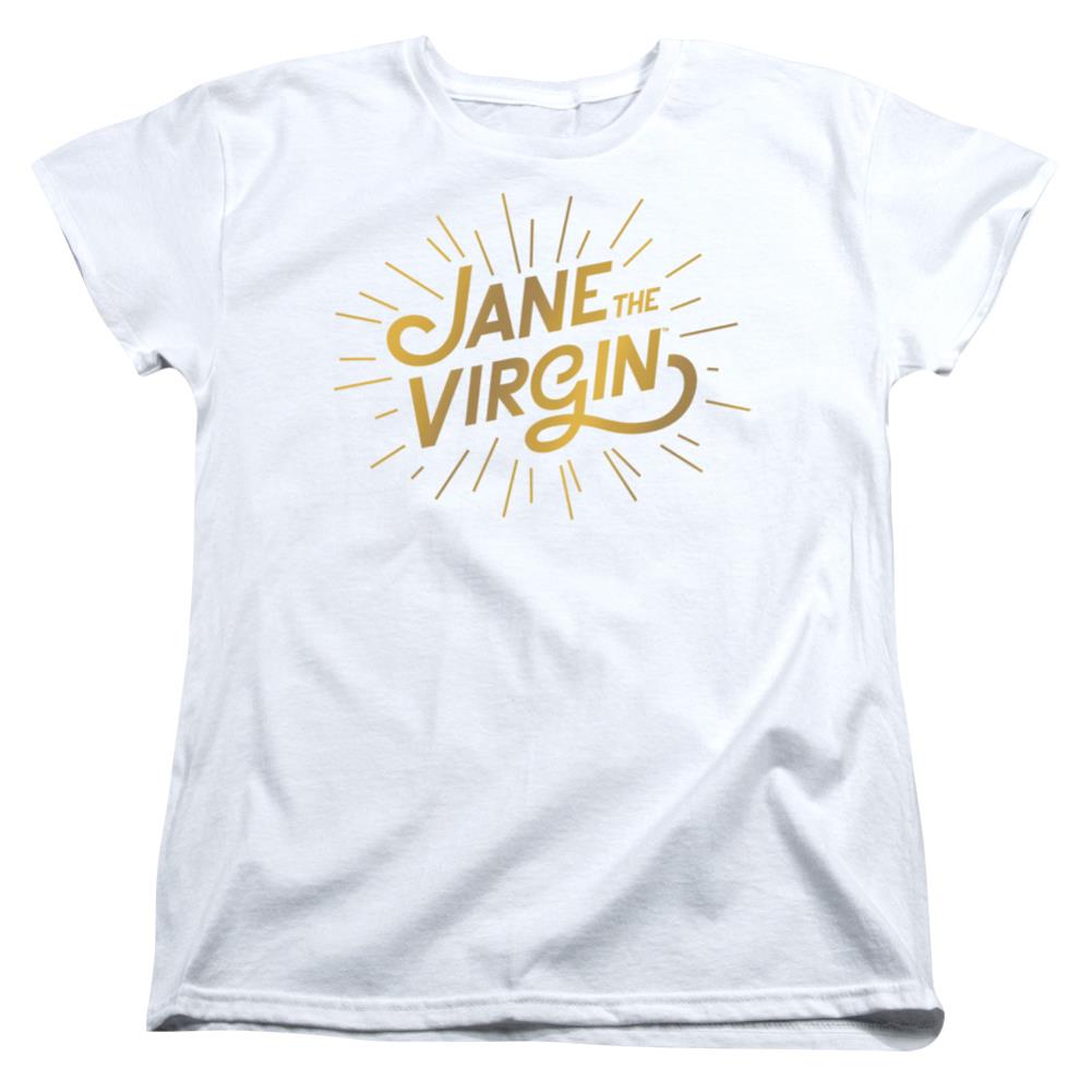 Jane The Virgin Golden Logo Women's 18/1 Cotton Short-Sleeve T-Shirt