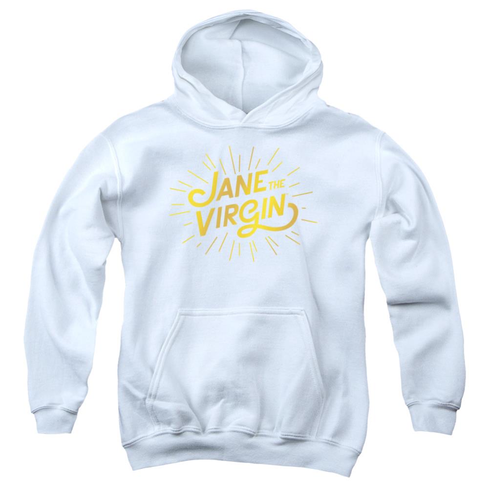 Jane The Virgin Golden Logo Youth Cotton Poly Pull-Over Hoodie