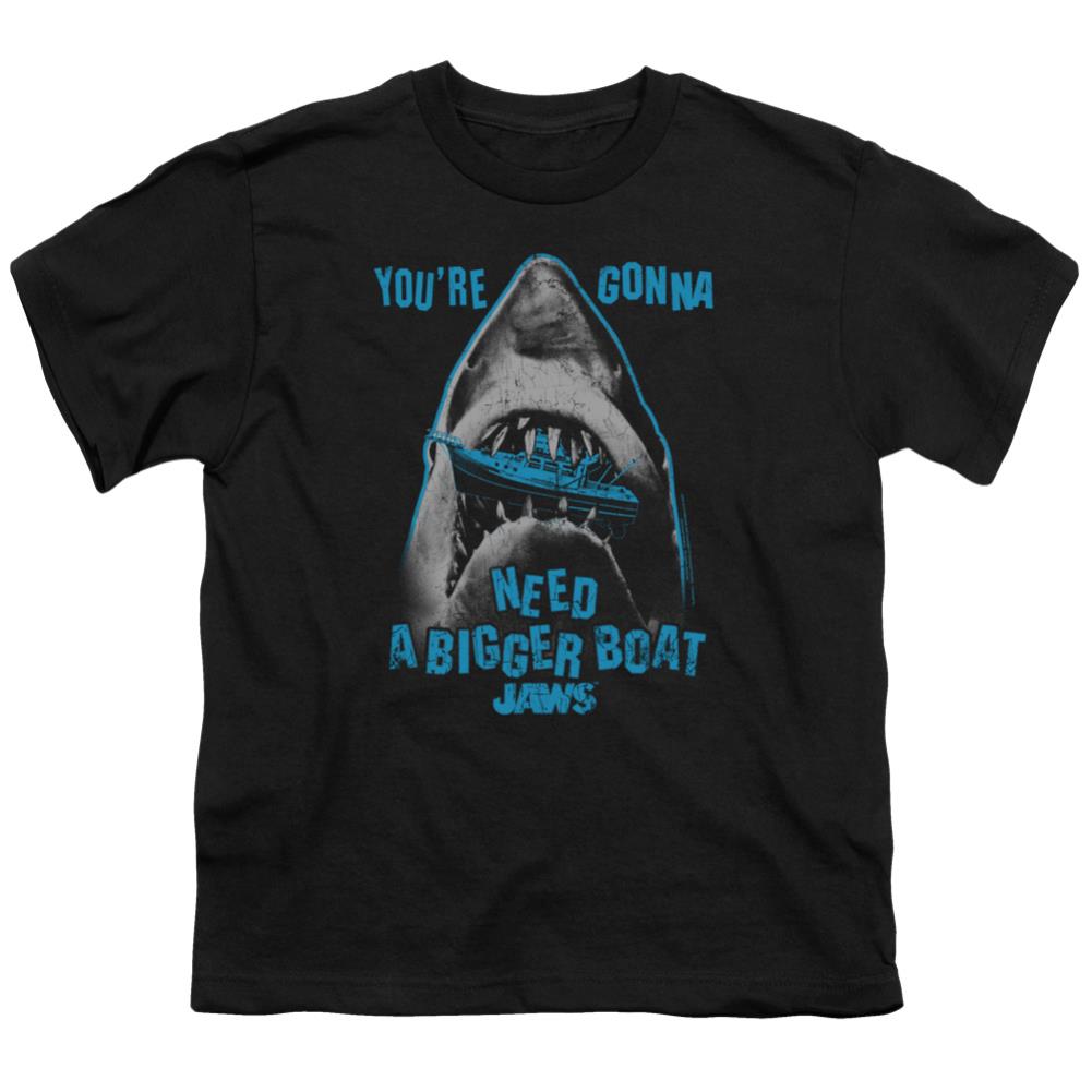 Jaws Boat In Mouth Youth 18/1 100% Cotton Short-Sleeve T-Shirt