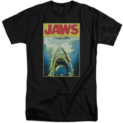 Jaws Bright Jaws Men's 18/1 Tall Cotton Short-Sleeve T-Shirt