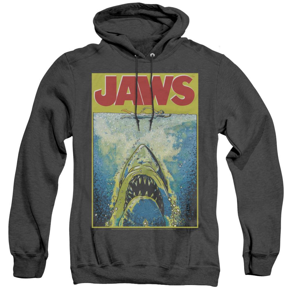 Jaws Bright Jaws Men's Pull-Over Hoodie