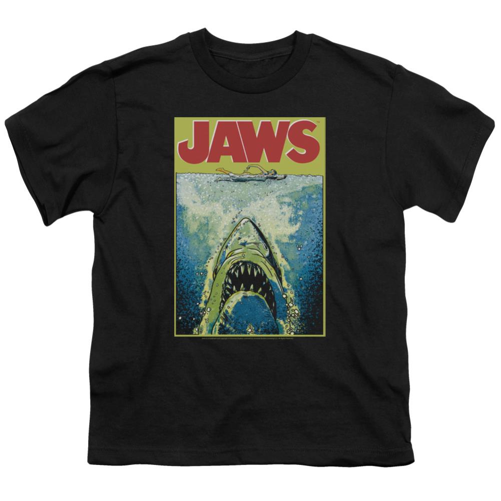 Jaws Bright Jaws Youth 18/1 100% Cotton Short-Sleeve T-Shirt
