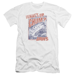 Jaws Chum Men's Ultra-Soft 30/1 Cotton Slim Short-Sleeve T-Shirt