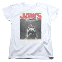 Jaws Classic Fear Women's 18/1 Cotton Short-Sleeve T-Shirt