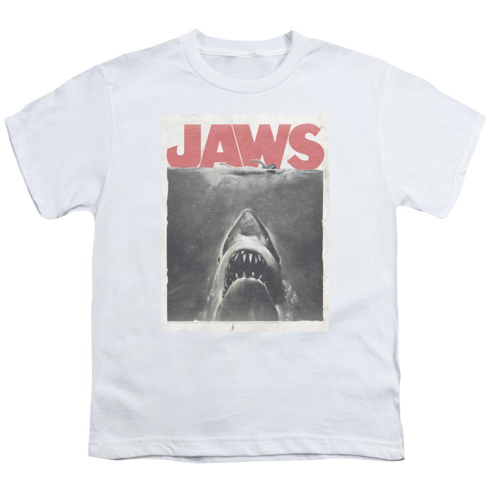 Jaws Classic Fear Youth 18/1 100% Cotton Short-Sleeve T-Shirt